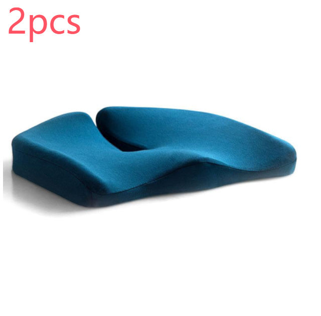 Pressure Relief Seat Cushion And Back Relief Lumbar Pillow Breathable Ass Cushion Non-Slip Wear-Resistant Office Chair Pads