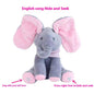 New hide-and-seek elephant plus toy baby Singing Plush Toyse
