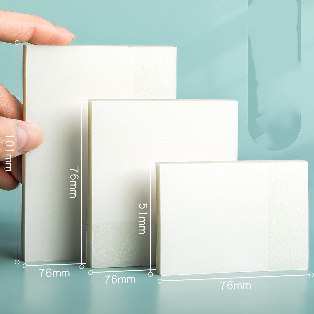 Fir Orange Lattice Transparent Post-it Note PET Waterproof Hand Account