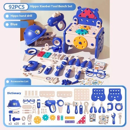 Children's Repair Toolbox Assembly And Disassembly