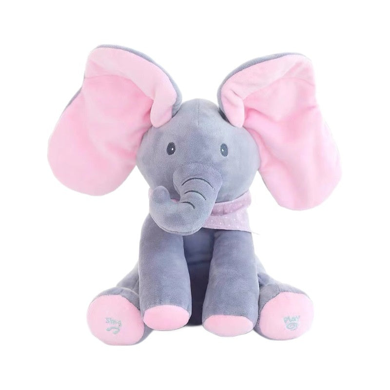 New hide-and-seek elephant plus toy baby Singing Plush Toyse