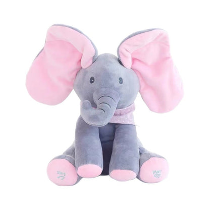 New hide-and-seek elephant plus toy baby Singing Plush Toyse