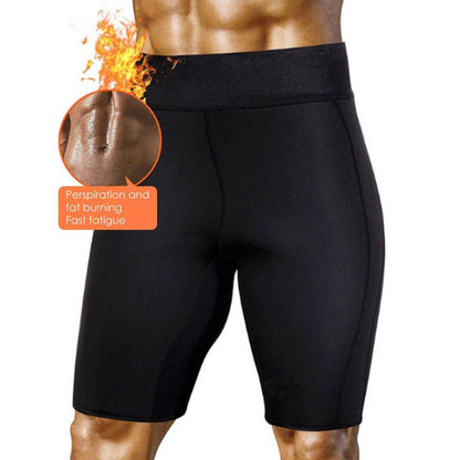 Sauna Sweat Fitness Slimming Men Shorts Body Shaper