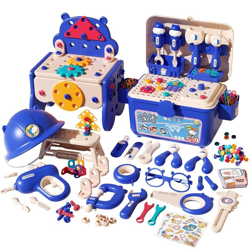 Children's Repair Toolbox Assembly And Disassembly