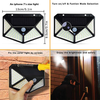 LED Solar Wall Light