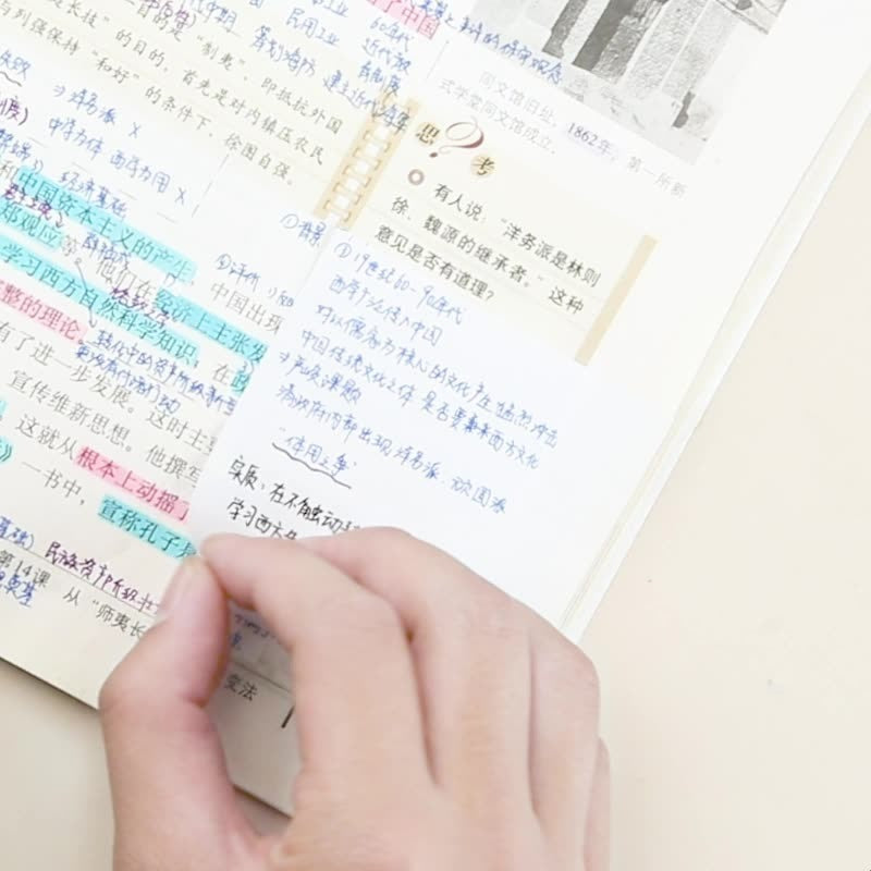 Fir Orange Lattice Transparent Post-it Note PET Waterproof Hand Account