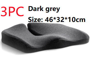 Pressure Relief Seat Cushion And Back Relief Lumbar Pillow Breathable Ass Cushion Non-Slip Wear-Resistant Office Chair Pads