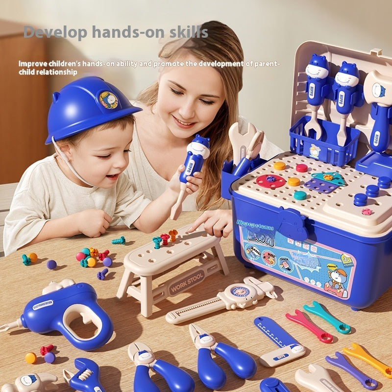 Children's Repair Toolbox Assembly And Disassembly