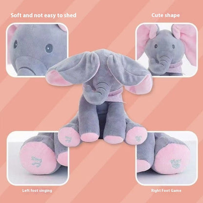 New hide-and-seek elephant plus toy baby Singing Plush Toyse