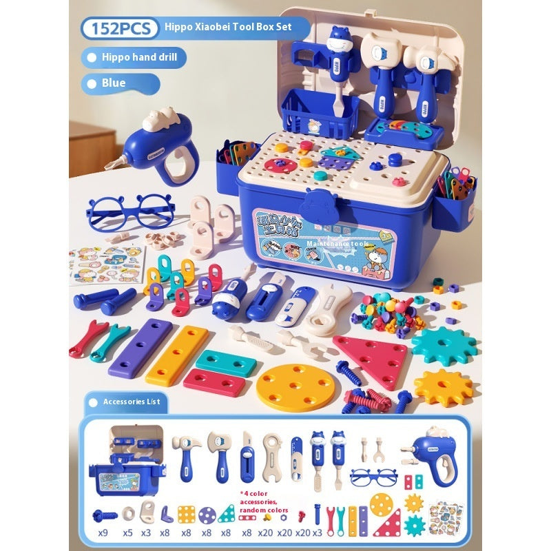 Children's Repair Toolbox Assembly And Disassembly