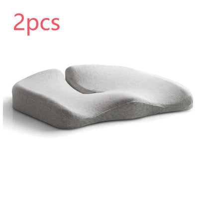 Pressure Relief Seat Cushion And Back Relief Lumbar Pillow Breathable Ass Cushion Non-Slip Wear-Resistant Office Chair Pads