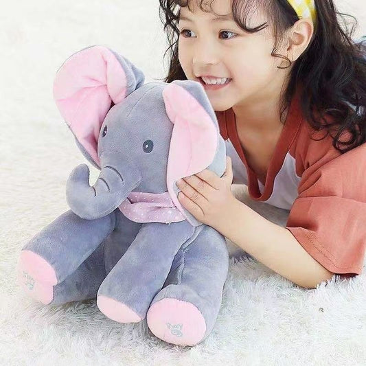 New hide-and-seek elephant plus toy baby Singing Plush Toyse