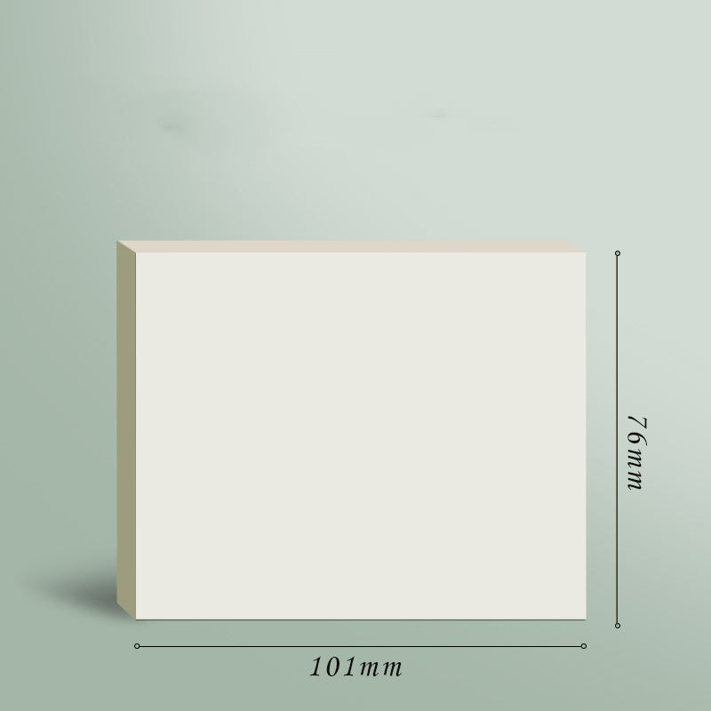 Fir Orange Lattice Transparent Post-it Note PET Waterproof Hand Account