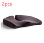 Pressure Relief Seat Cushion And Back Relief Lumbar Pillow Breathable Ass Cushion Non-Slip Wear-Resistant Office Chair Pads